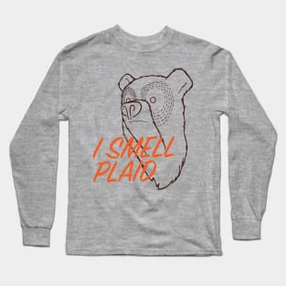 I Smell Plaid (light shirts) Long Sleeve T-Shirt